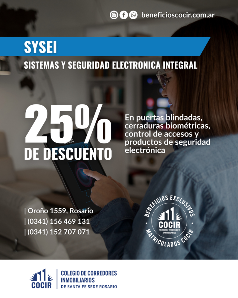 SYSEI Sistemas y Seguridad Electrónica Integral - COCIR