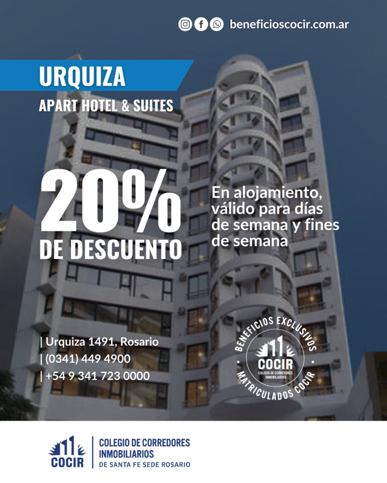 Urquiza Apart Hotel & Suites - COCIR