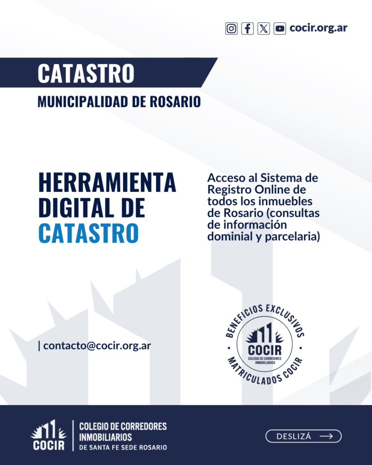 Catastro Municipalidad de Rosario