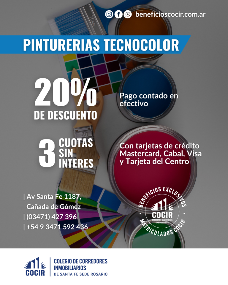 Pinturerías Tecnocolor - COCIR