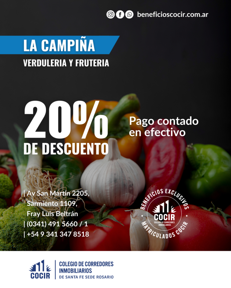 La Campiña Verdulería y Frutería - COCIR