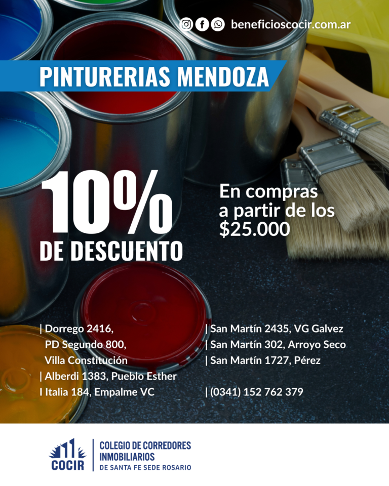 Pinturerías Mendoza - COCIR