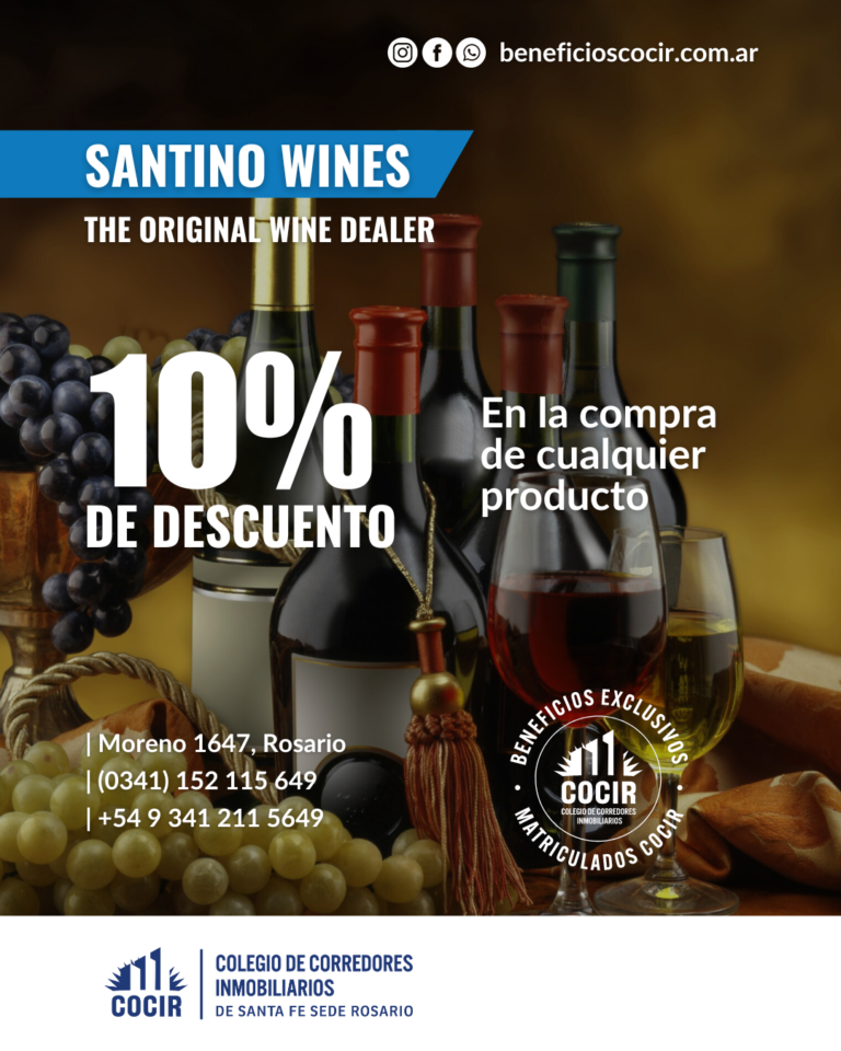 Santino Wines The original wine dealer - COCIR
