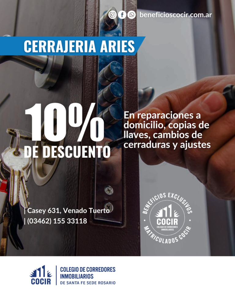 Cerrajería Aries - COCIR
