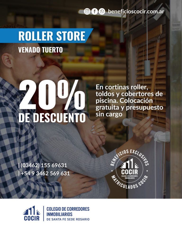 Roller Store Venado Tuerto - COCIR